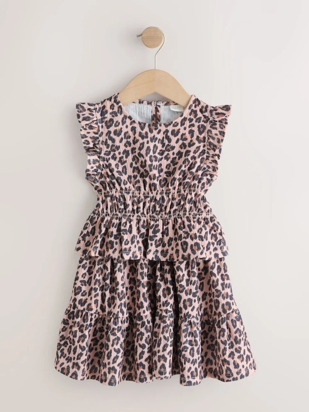 Girls Leopard Print Skirt and Top Set - NWT 7yrs
